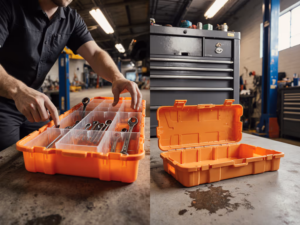 Plastic Tool Boxes: Quick Access Beats Metal Durability
