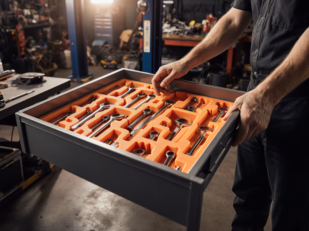 Optimized Tool Chest Foam: Find Tools Faster