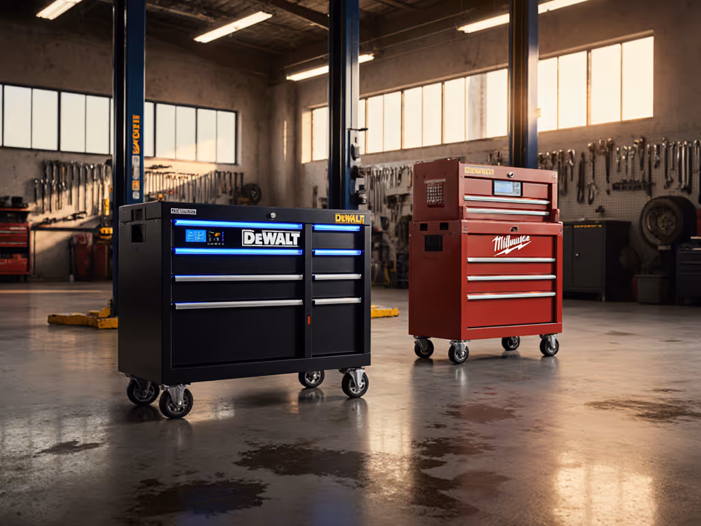 Top Smart Tool Chests: Digital Inventory Control