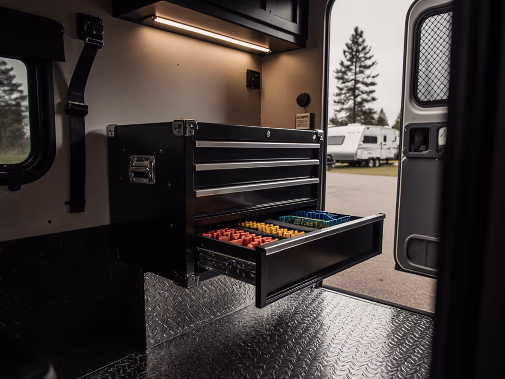 RV Tool Chests: Vibration-Proof Mobile Organization