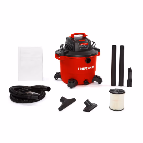 CRAFTSMAN 16 Gallon 6.5 Peak HP Wet/Dry Vac